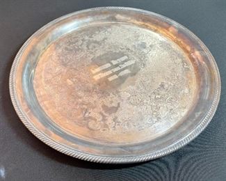 1931-1956 Lorbeer Motors DeSoto 25 years Dealer Silver Platter Dealership Award	14.25 Diameter	
