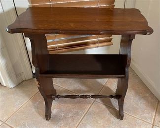 As-IS Vintage Magazine Console Table	25 x 12 x 24in	HxWxD
