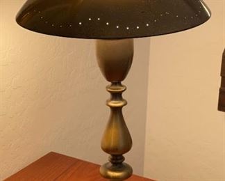 Vintage Brass Lamp	22 x 14in diameter	
