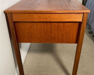 Vintage MCM Teak Domino Mobler Danish Modern Desk	28 x 23.5 x 53in	HxWxD
