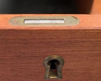 Vintage MCM Teak Domino Mobler Danish Modern Desk	28 x 23.5 x 53in	HxWxD
