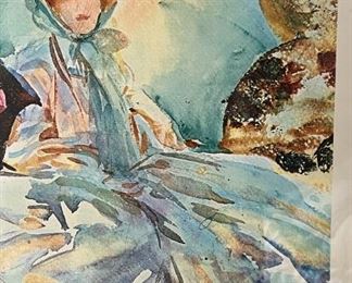 Simplon Pass The Green Parasol Framed Print Poster Museum of Fine Arts  Boston	Frame: 27 x 34 x 2in	HxWxD
