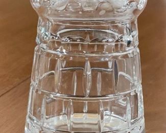 William Yeoward Castle Crystal Sugar Container	4.75x3in diameter	
