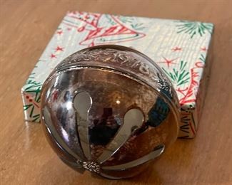 Wallace Silversmiths Ornament 1978 |Sleigh Bell Silver Plated		
