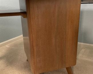 Vintage MCM Carl Bissman Solid Walnut Kidney Desk	28 x 48 x 26in	HxWxD
