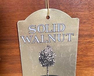 Vintage MCM Carl Bissman Solid Walnut 4 Drawer Dresser	32 x 32.5 x 20in	HxWxD
