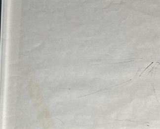 Original Sketch Professor Green Bill Lakey	Frame: 8 x 10in	
