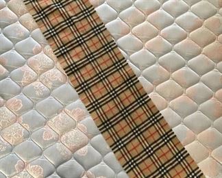 Vintage Burberrys Cashmere Scarf Beige Nova Check	12x54in	
