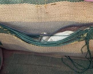 Vintage Rugged Leather Purse Handbag	9.5x12x4.5in	HxWxD
