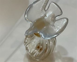 Nina Ricci Lalique Perfume Bottle Empty Soaring Dove L'air Du Temps	3.5in H	

