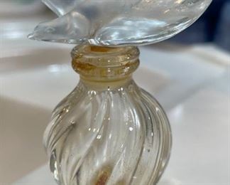 Nina Ricci Lalique Perfume Bottle Empty Soaring Dove L'air Du Temps	3.5in H	
