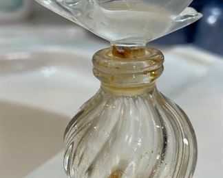 Nina Ricci Lalique Perfume Bottle Empty Soaring Dove L'air Du Temps	3.5in H	
