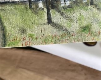 1942 Original Art St. John's Church in Richmond Virginia	12 x 9.5in	
