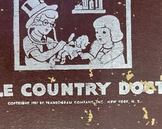 1940s Little Country Doctor   Playset Toy	3x13x8.5in	HxWxD
