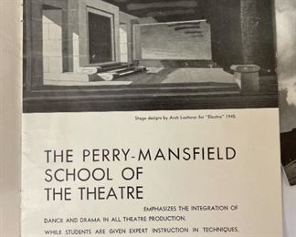 3pc 1940’s Perry-Mansfield Camp for Girls Brochure Lot	10.5x7.75in	
