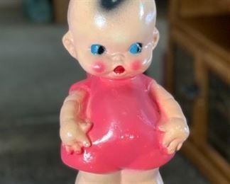 Antique Chalkware Kewpie Doll Carnival Prize Chalk ware	12x5x4in	HxWxD
