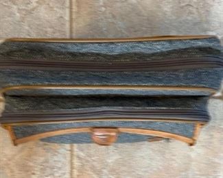Vintage Hartmann Luggage Bag Tweed Leather Carry-on	12x16x5in	HxWxD

