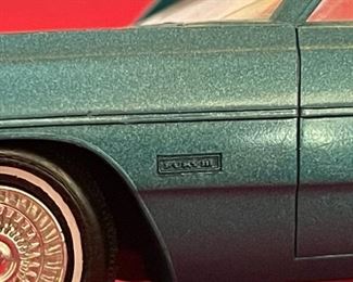 As-IS 1968 Plymouth Furry II Model Dealer Promo Car	2x3.78x8.5in	HxWxD
