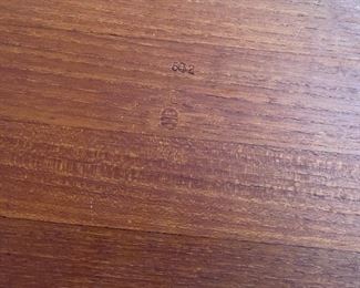 Mid-Century Modern Danish Designed Teak Tray 802 by Jens Quistgaard Made by Dansk Staved Teak Denmark IHQ	2x23.75x11.75	HxWxD
