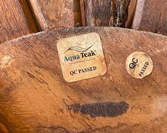 Aqua Teak Kai Corner Shelf	18x22x15.5in	HxWxD
