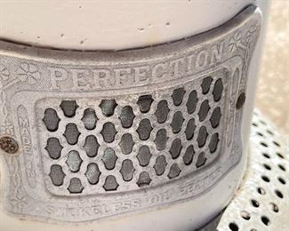 Antique Perfection Oil Heater	24x12x12in	HxWxD

