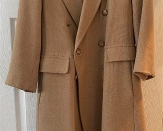 Vintage Fleurette Camel Hair Trench Coat	Unmarked, Looks like small	
