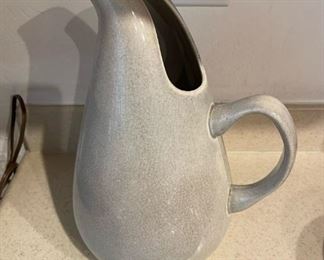 4pc MCM Russel Wright Pitcher & plate set Granite Gray Steubenville	4 piece	
