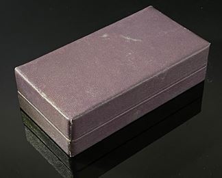 Vintage Purple Heart Military Medal in box unnamed 	1.5x2.5x4.75in	
