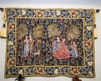 French Tapestry Wall Hanging