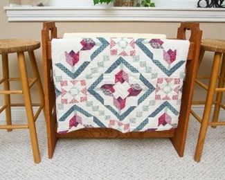 Quilt Rack & Bed Spreads