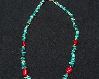 Turquoise & Branch Coral