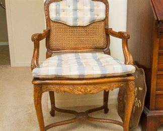 Italian Carved Chair Caning