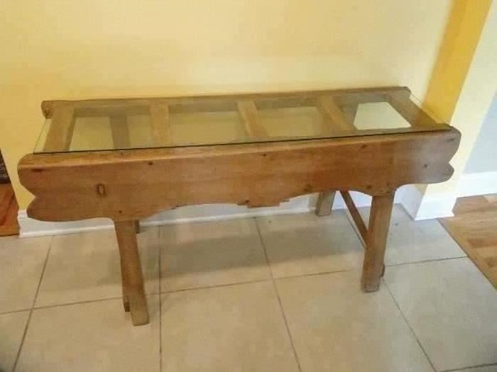 Vintage Vinegar Table 56x15x26