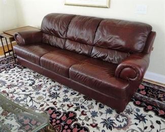 Contempo Leather Sofa