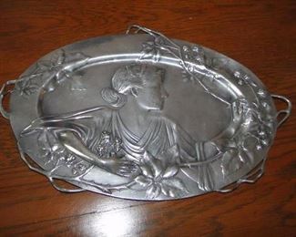 WMF Pewter Art Deco Dish