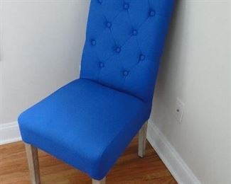 Blue Side Chair