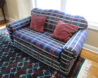 Plaid Sofa 60x34