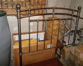 The headboard for the queen bed