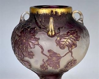 Burgun & Schverer Martele Handled Vase - Lot 137a