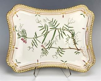 Royal Copenhagen "Flora Danica" Porcelain Tray - Lot 112a