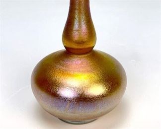 Tiffany Studios Favrile Perfume Bottle - Lot 106a
