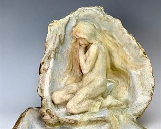 Edmond Lachenal (1855-1948) "Nude in Shell" - Lot 97
