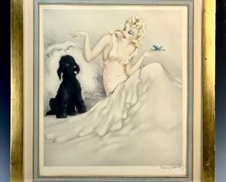 Louis Icart (1888-1950) "Morning Cup" Etching - Lot 135a