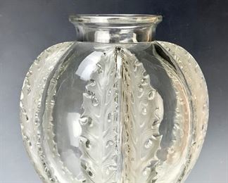 R. Lalique "Chardons" Vase - Lot 80