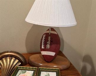 Georgia Southern game ball lamp