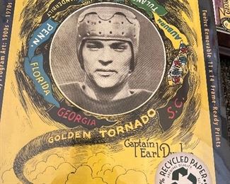 Reproduction 1930 Football Program