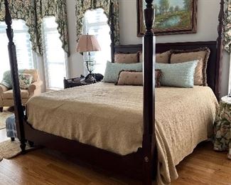 Ralph Lauren King Poster Bed