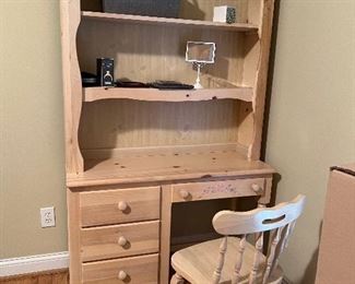 Part of bedroom set Desk and chair
