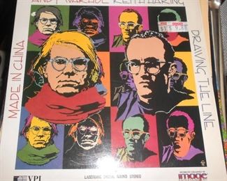 Laser Disc Andy Warhol