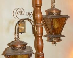 Mid Century Tension Floor Lamp